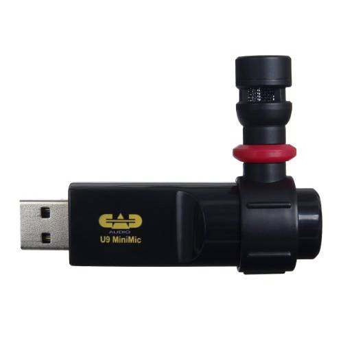 CAD Audio AMS-U9 USB U9 카디오이드 콘덴서 마이크,마이크로폰, 블랙