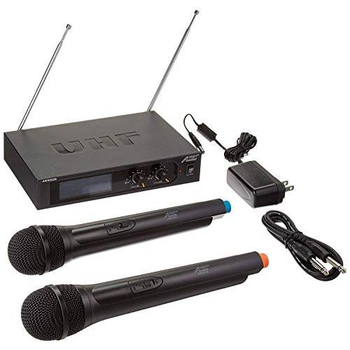 Audio2000’S S6026 Two-Channel 시스템 2 소형,휴대용 무선 마이크