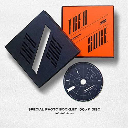 KQ ENTERTAINMENT ATEEZ - Treasure EP.1 모든 to Zero 앨범 CD+ 포토 Booklet+ 접이식 포스터,그림,사진+ 포토 카드 (Original, 오리지날 Version)