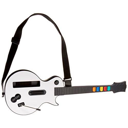 무선 기타 Wii 기타 히어로 and 락 밴드 게임 (Excluding 락 밴드 1), 컬러 화이트