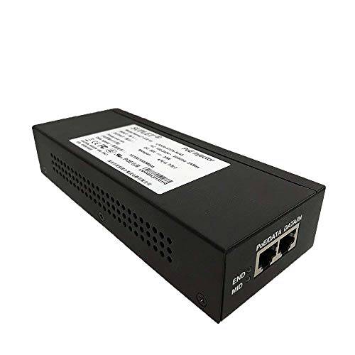 LINO 56V 802.3af PoE Injectors 기가비트 802.3at 30W 기가비트 10/ 100/ 1000Mbps, 파워 Non-PoE 스위치 to Connect to IP Voip 폰, IP 세큐리티 카메라, Ap, 와이파이 액세스 심