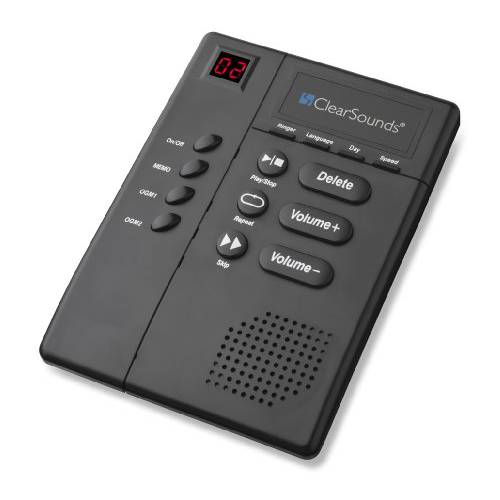 ClearSounds ANS3000 증폭 자동응답기 아날로그 Telephones 유선전화 Up to 30dB Amplification