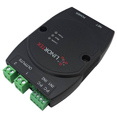 Linortek Netbell-2 TCP/ IP 이더넷 2 Zone Bell Ringer Web-Based Bell 컨트롤러 110V 10A 알람 Signal Bell/ 혼/ 부저 and Other Timed 장비 POE