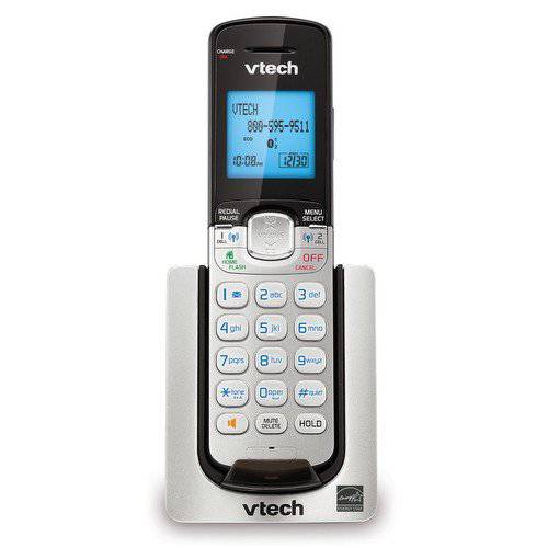 VTech DS6071 악세사리 무선 핸드셋, 실버/ 블랙 | 필요 a VTech DS6671 확장가능 폰 시스템 to Operate