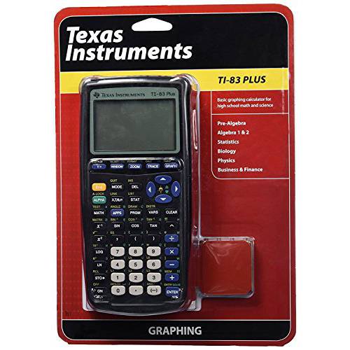 TEXAS INSTRUMENTS 83PL/ TBL/ 1L1/ A TI 83 플러스 그래픽 계산기 플러스 그래픽 계산기 033317198658 83PL/ TBL/ 1L1/ A Texas Instruments