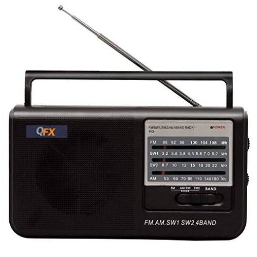 QFX R-3 레트로 AM/ FM 라디오