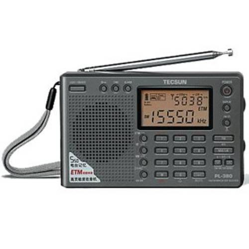 Tecsun 라디오 PL-380 DSP Fm Am 스테레오 세계 밴드 블루투스리시버, 스몰 사이즈 라디오