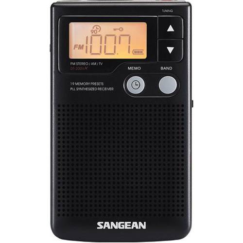 Sangean DT-200X FM-Stereo/ AM 디지털 튜닝 포켓 라디오
