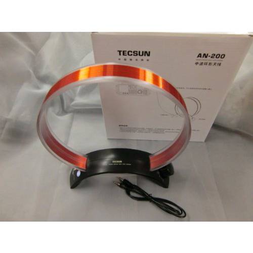 Tecsun AN-200 AM/ MW 회전가능 Tuneable 루프 Gain 라디오 Antenna(No 배터리 Needed)