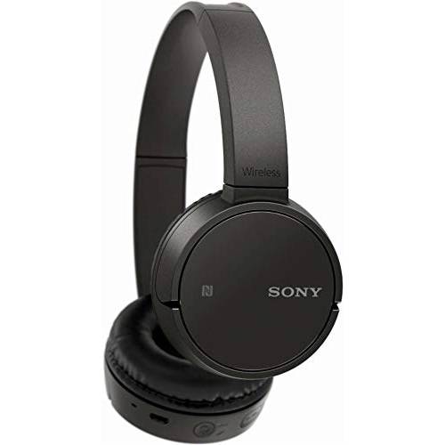 Sony WHCH510B 블루투스 On-Ear 헤드폰,헤드셋 무선 NFC 20 시간 배터리 Life - 블랙 (인터네셔널 Version)