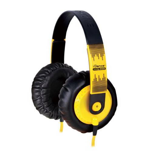 IDANCE SeDJ-600 DJ 헤드폰,헤드셋, Yellow