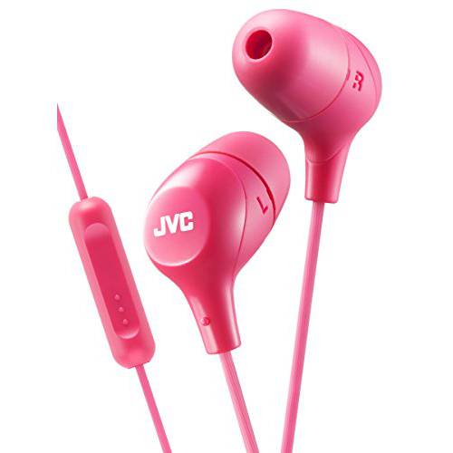 JVC in-Ear 헤드폰,헤드셋 1-Button 리모컨, 원격 and 마이크,마이크로폰