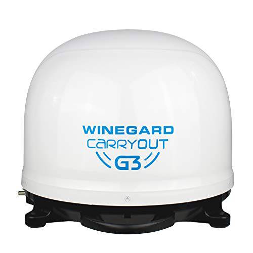 Winegard GM-9000 Carryout 자동 Satellite, 화이트