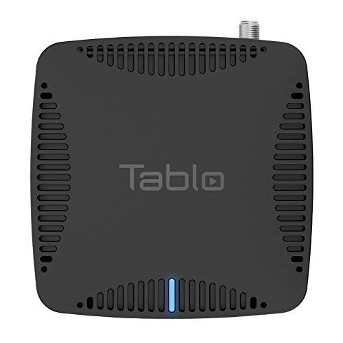 Tablo  듀얼 라이트 [TDNS2B-01-CN] Over-The-Air [OTA] 디지털 비디오 레코더 [DVR] 케이블 커터 - 와이파이, 라이브 TV 스트리밍, &  자동 상업용 건너뛰기, 블랙