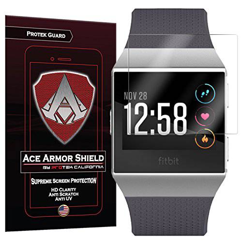 Ace Armorshield  화면보호필름, 액정보호필름 호환가능한 핏빗 아이오닉 스마트워치 6 팩