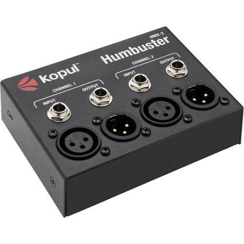 Kopul HMX-2 Humbuster - Dual-Channel Hum 제거 XLR and 1/ 4 커넥터