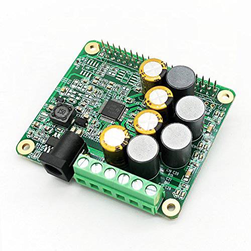 RPI 하이파이 앰프 모자 TAS5713 앰프 오디오 모듈 25W Class-D 파워 사운드 카드 확장 보드 라즈베리 파이 4 3 B+ 파이 Zero Nichicon Capacitor
