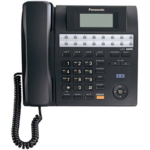 Panasonic KX-TS4100B 4-Line 통합 폰 시스템 확장가능 up to 16 스테이션 스피커폰