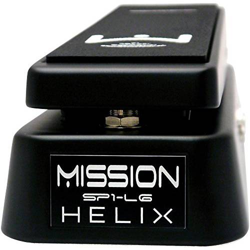 Mission Engineering Inc Helix Rack Expression 페달 w/ 발가락 스위치 - 블랙 마감