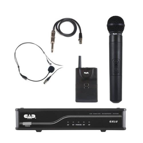 CAD Audio GX LUHB- L UHF 듀얼 무선 콤보 시스템 - L Frequency 밴드