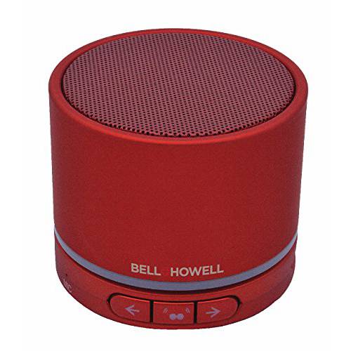 Bell+ Howell BH20TWS-R 트루와이어리스 스테레오 링크 블루투스 스피커 - 레드