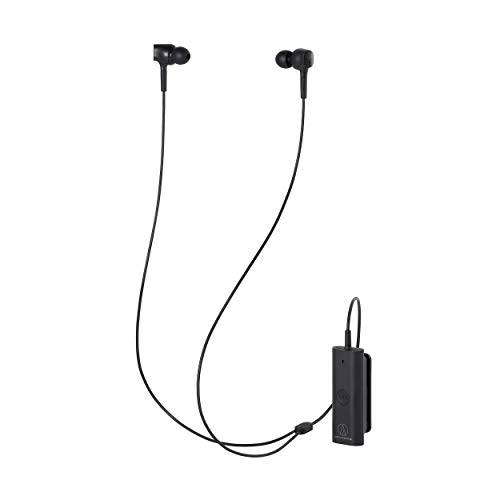 Audio-Technica ATH-ANC100BT QuietPoint 무선 In-Ear 액티브 Noise-Cancelling 헤드폰,헤드셋, 블랙