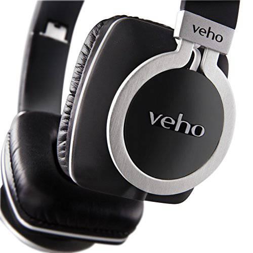 Veho VEP-008-Z8 디자이너 알루미늄 헤드폰,헤드셋 탈착식 구부러지는 케이블 시스템 and 접이식 디자인