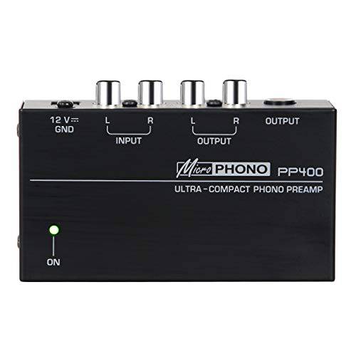 Depusheng PP400 Ultra-compact Phono 프리앰프 프리앰프 RCA 1/ 4 TRS Interfaces