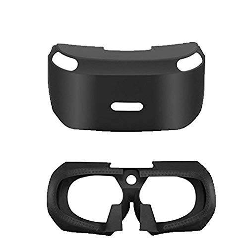 소프트 VR 헤드폰,헤드셋 Anti-Slip 스킨 실리콘 러버 커버 보호 케이스 3D 아이 쉴드 플레이스테이션 PS4 VR PSVR VR 글라스 컨트롤러