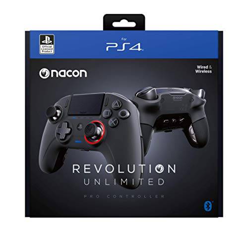 NACON 컨트롤러 이스포츠 Revolution Unlimited 프로 V3 PS4 플레이스테이션 4 PC - 무선 유선 - NACON-311608