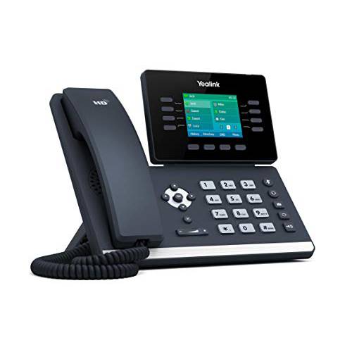 Yealink SIP-T52S 기가비트 12-Line VoIP 와이파이 데스크 폰 2.8 컬러 터치 스크린 (SIP-T52S)