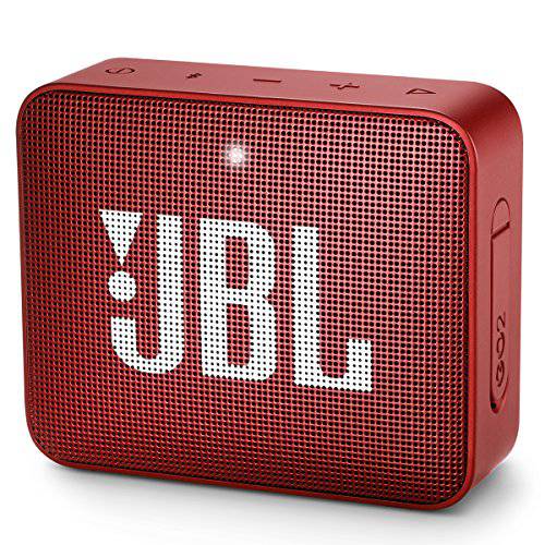 JBL GO2 - 방수, 워터푸르프 울트라 휴대용 블루투스 스피커 - 레드