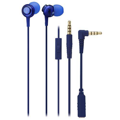 Audio-Technica ATH-CKL202ISBL In-Ear Sonic 프로 헤드폰, 블루