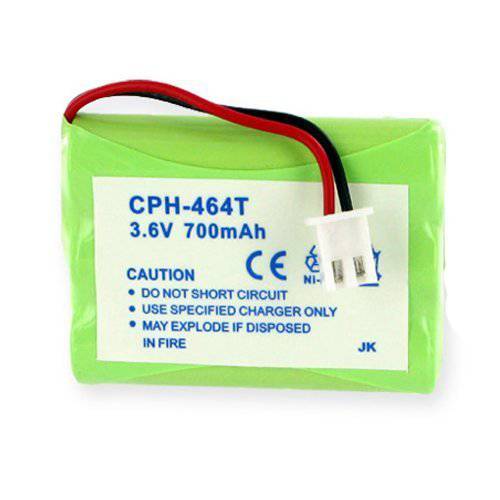 EM-CPH-464T - Ni-MH, 3.6 볼트, 700 mAh, 울트라 Hi-Capacity 배터리 - 교체용 배터리 Cetis BATT-9600, Telematrix BATT-9600 Teledex 9600 무선 폰 배터리