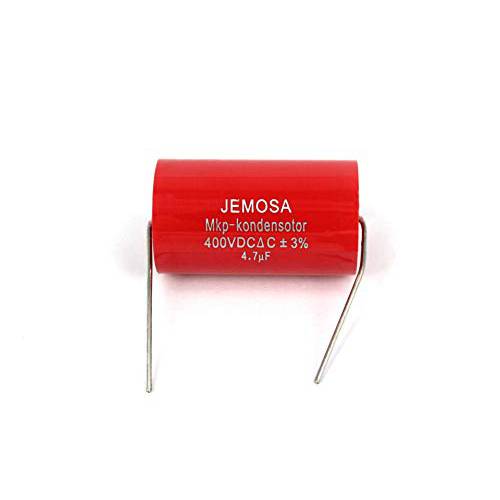 JEMOSA MKP Kondensotor 400VDC 4.7uf ±3% 오디오 콘덴서 앰프 하이파이 주파수분배기 정전용량 5PCS/ Lot