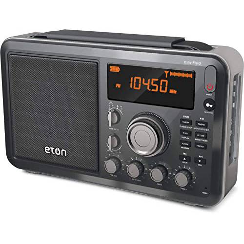 Eton Elite 필드 AM/ FM/ 단파 데스크탑 라디오 블루투스