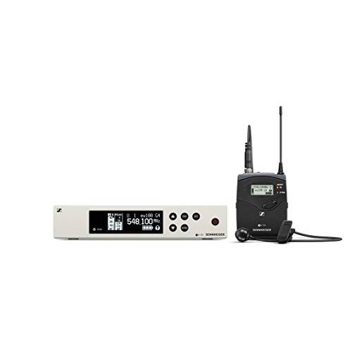 Sennheiser Pro Audio  젠하이저 EW 100-ME4 무선 카디오이드 라발리에 마이크,마이크로폰 시스템 - A1 밴드 (470-516Mhz), 100 G4-ME4-A1