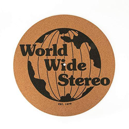 World Wide Stereo 12 코르크 턴테이블 Slipmat - 1979 스페셜 에디션