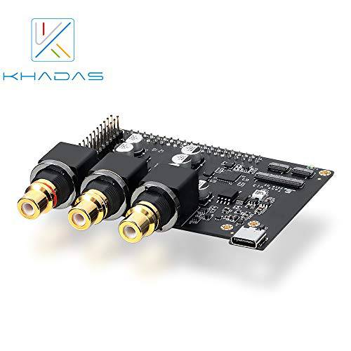 youyeetoo Khadas 톤 보드 Hi-Res 오디오 USB DAC 추출 in 칩 32-bit ES9038Q2M XMOS XU208 외장 사운드 카드 S/ PDIF 입력