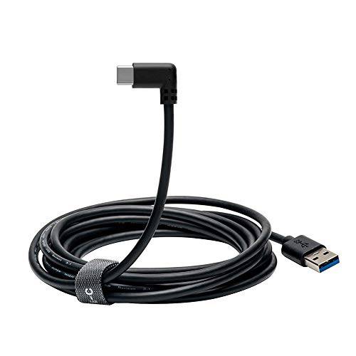 USB C 케이블 10FT, VOKOO  오큘러스 퀘스트 링크 케이블,  고속 데이터 전송&  고속충전 케이블 호환가능한  오큘러스 퀘스트 and 게이밍 PC