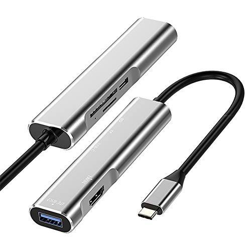 RREAKA USB 타입 C to HDMI 디지털 AV 멀티포트 허브 USB-C USB3.1 어댑터 PD 충전 닌텐도 스위치 휴대용 4K HDMI 도크 삼성 DeX 스테이션 S10 9 8 탭 S6 S5 여행용 TV 탈부착 스테이션 for for