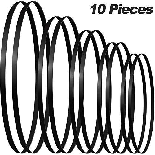 10 Pieces 턴테이블 벨트 여러 Specifications 머신 레코더 러버 벨트 수리 교체용 정비 Most 종류 of Belt-Driven 턴테이블, 5 Sizes