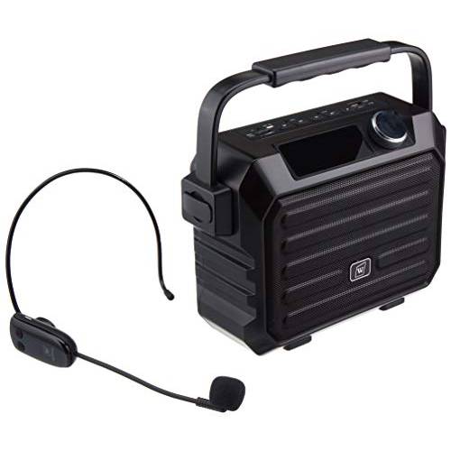 휴대용 미니 블루투스 PA 시스템 무선 헤드폰,헤드셋 마이크,마이크로폰 30W 개인 Pa 스피커 충전식 음성 앰프 지원 이어폰/ FM 라디오/ AUX-in 모드/ USB 입력/ TF 카드