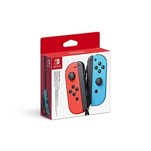 Nintendo  스위치 Joy-Con 컨트롤러 쌍, 세트 - 네온 레드/ 네온 블루