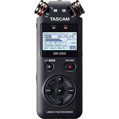 Tascam DR-05X 스테레오 소형,휴대용 디지털 레코더 and USB 오디오 인터페이스, DR-05X (DR-05X)