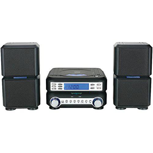 NAXA 전자제품 NAXA NS-438 디지털 CD 마이크로 시스템 AM/ FM 스테레오 라디오