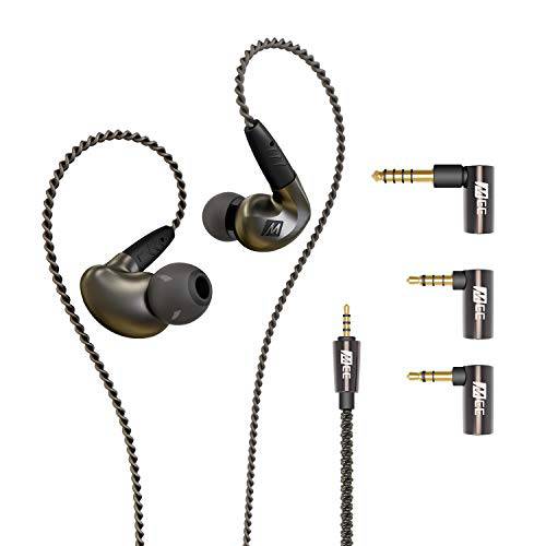 MEE audio Pinnacle P1 밸런스 에디션 오디오애호가 in-Ear 헤드폰, 헤드셋  포함 범용 MMCX 밸런스 오디오 케이블 and 어댑터 세트
