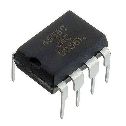 BOJACK JRC4558 is a 듀얼 Operational 앰프 내장 Compensation Circuit（Pack of 20 Pcs）