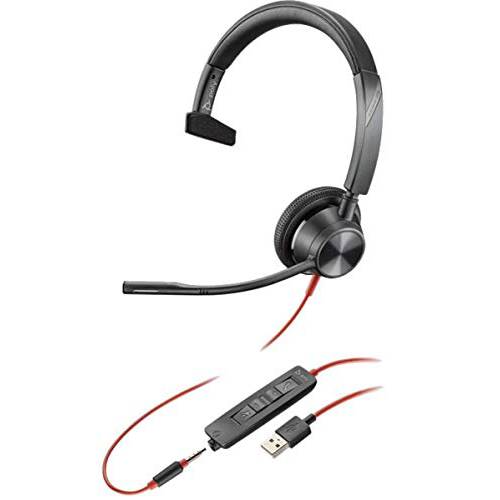 Plantronics Blackwire 3315, BW3315 USB-A 헤드폰,헤드셋, 213936-01