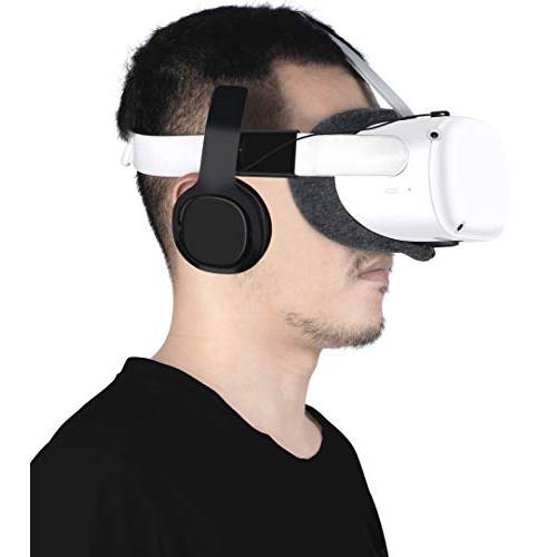 프로페셔널 스테레오 베이스 VR 이어폰/ 헤드폰/ Soundkit 커스텀 Made 오큘러스 퀘스트 2 VR Headset-1 쌍, 세트 (for 퀘스트 2)